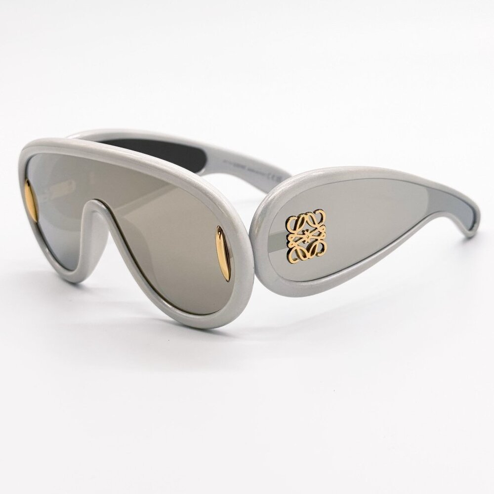 NEW LOEWE SUNGLASSES LW40108I 24C GRAY MASK UNISEX EYEWEAR LOEWE